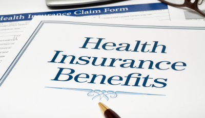 Health Insurance Benefits form representing PSHB program details.