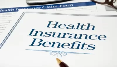 Health Insurance Benefits form representing PSHB program details.