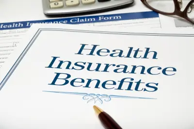 Health Insurance Benefits form representing PSHB program details.